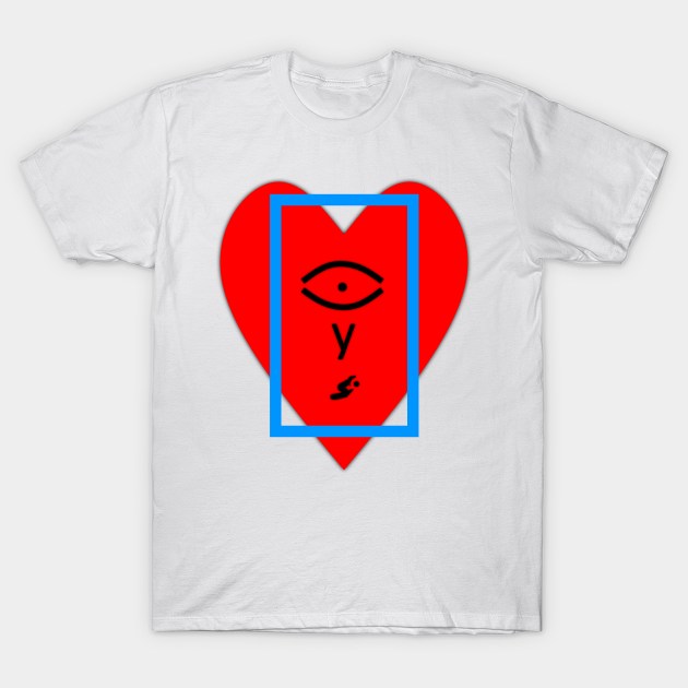 My heart is watching T-Shirt by FranciscoCapelo